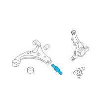 OEM 2009 Kia Optima Connector Diagram - 545412G001