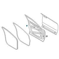 OEM Lincoln Door Shell Plug Diagram - FA1Z-00933-A