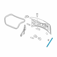 OEM 2008 Pontiac G6 Strut Diagram - 15232735