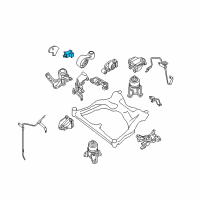 OEM Nissan Valve Assembly SOLENOID Diagram - 14955-9S00A