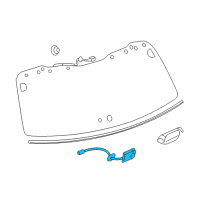 OEM 2010 Toyota Highlander Switch Diagram - 84840-0E020