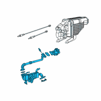 OEM 2022 Jeep Gladiator Cooler-EGR Diagram - 5281420AI