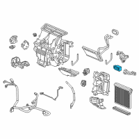 OEM 2019 Acura TLX Expansion Valve S Diagram - 80221-TZ3-A41