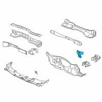 OEM 2000 Buick Century Insulator Asm-Dash Panel Diagram - 15835284