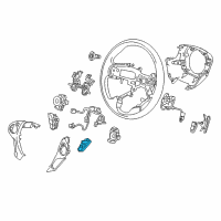 OEM 2013 Honda Accord Switch Assy., Multi Information Diagram - 35875-T2A-A01