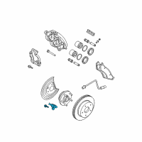 OEM 2004 Dodge Durango Sensor-Anti-Lock Brakes Diagram - 5096051AA