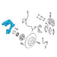 OEM 2021 Ram ProMaster City Shield-Brake Diagram - 68238539AA