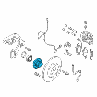 OEM 2021 Ram ProMaster City Hub Diagram - 68261854AA