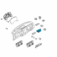 OEM 2014 Ford F-150 Module Diagram - BL3Z-2C006-BC