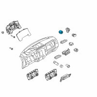 OEM Ford F-150 Headlamp Switch Diagram - 9L3Z-11654-CA