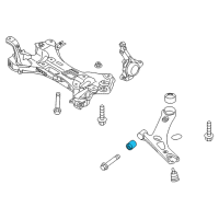 OEM 2019 Hyundai Accent Bush-Front Lower Arm"A" Diagram - 54551-H8000