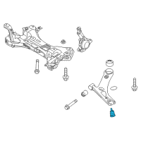 OEM 2021 Kia Rio Ball Joint Assembly-Lower Diagram - 54530H9100