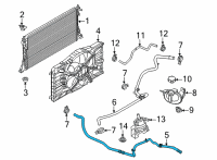 OEM Ford Mustang Mach-E HOSE ASY Diagram - LJ9Z-8260-A