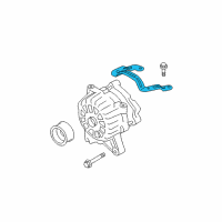 OEM 2006 Ford Expedition Alternator Mount Bracket Diagram - BC3Z-10153-A