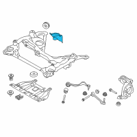 OEM 2019 BMW 440i Heat Protection Plate Right Diagram - 31-10-6-869-534