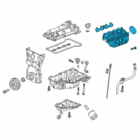 OEM 2017 Chevrolet Spark Intake Manifold Diagram - 12672109