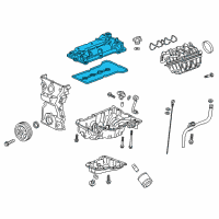 OEM 2022 Chevrolet Spark Valve Cover Diagram - 12699335