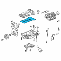 OEM 2021 Chevrolet Spark Valve Grind Gasket Kit Diagram - 12668644