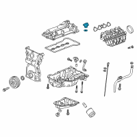 OEM 2021 Chevrolet Spark Filler Cap Diagram - 25202484