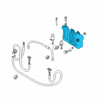 OEM 2002 BMW 525i Fluid Container Diagram - 61-67-7-044-898