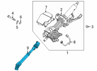 OEM Hyundai JOINT ASSY-STRG Diagram - 56400-K5000