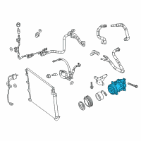 OEM Chrysler 200 Air Conditioning Diagram - 68103197AD