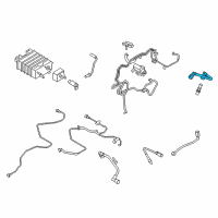 OEM 2020 Ford Edge PCV Hose Diagram - GB8Z-6A664-A