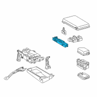 OEM 2016 Toyota Tacoma Fuse Box Diagram - 82620-04020