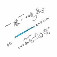 OEM Oldsmobile Silhouette Lower Shaft Diagram - 26049702