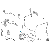 OEM 2019 Ford F-150 Axle Shaft Wheel Stud Diagram - FCPZ-1107-A