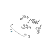 OEM 2006 Infiniti QX56 Clip-Rear STABILIZER Diagram - 56233-7S001