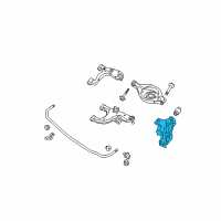 OEM 2012 Nissan Armada Housing Assembly Rear Axle, RH Diagram - 43018-ZV60A