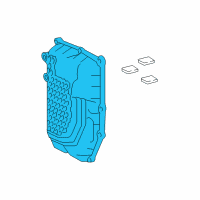 OEM Lexus NX250 Cover, Transaxle Side Diagram - 35151-06010