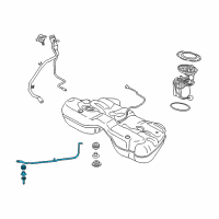 OEM 2018 BMW 750i xDrive Tension Strap Diagram - 16-11-7-354-282