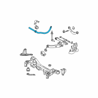 OEM Scion Stabilizer Bar Diagram - 48812-21030