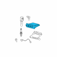 OEM 2008 Mercury Mariner ECM Diagram - 8L8Z-12A650-AZA