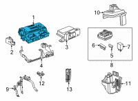 OEM 2016 Ram ProMaster 1500 Module-Body Controller Diagram - 68457680AB