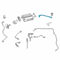 OEM 2013 Chrysler 300 Hose-PCV Valve To Intake MANIFOL Diagram - 5038500AB