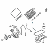 OEM 2016 Dodge Charger Indicator-Engine Oil Level Diagram - 68174984AC