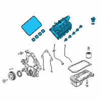 OEM 2021 Jeep Grand Cherokee Cylinder Head Diagram - 53011597AA