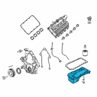 OEM 2021 Dodge Challenger Pan-Engine Oil Diagram - 53010814AA