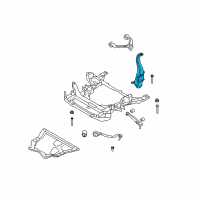 OEM 2014 BMW X5 Left Carrier Diagram - 31-21-6-869-869