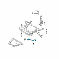 OEM 2007 BMW X5 Rubber Mounting Right Tension Strut Diagram - 31-12-6-773-950