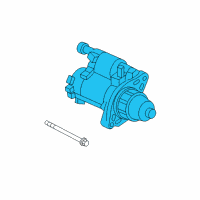 OEM 2008 Acura TSX Starter Motor Assembly (Sm-71005) (Mitsuba) Diagram - 31200-RAA-A61