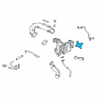 OEM Honda Civic Gasket A, Turbocharger Diagram - 18233-RPY-G01