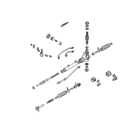 OEM 2004 Kia Spectra Bearing Diagram - 0H00232147