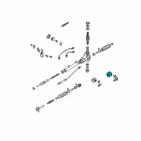 OEM 2000 Kia Sephia Rubber-Mounting Tube Diagram - 0K2A232124