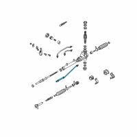 OEM 2002 Kia Spectra Pipe-Return Diagram - 0K2A232480A