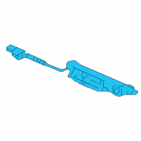 OEM 2011 Honda Civic Light Assy., High Mount Stop Diagram - 34270-SVA-A01