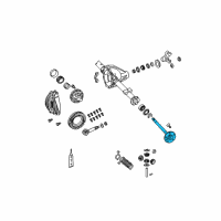 OEM 2005 Dodge Ram 1500 Axle Shaft Rear Diagram - 5137588AA